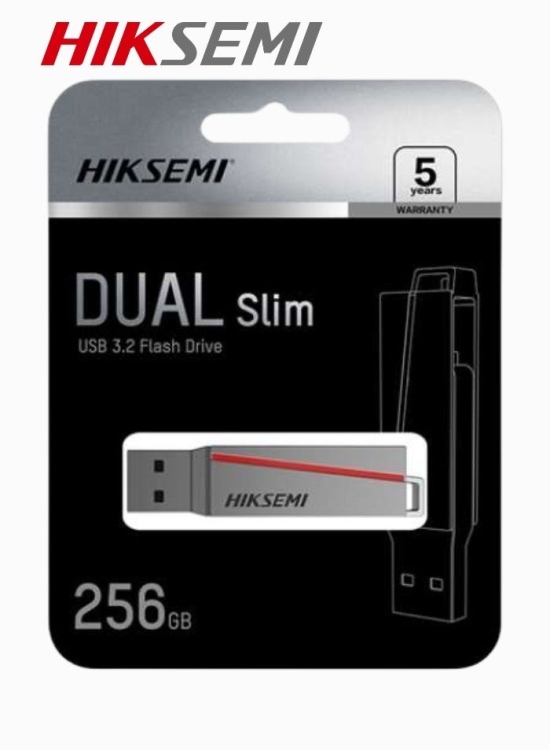 فلاشة USP TYPE -C USP 3.2 HIK SEMI 256GB