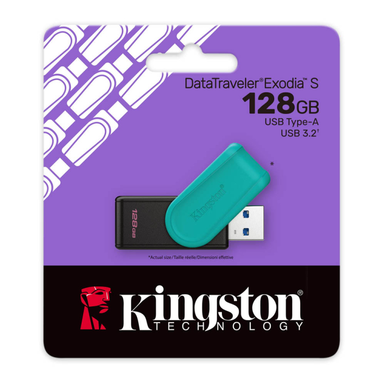 فلاشة USP3.2 128GB Kingston أصلي 
