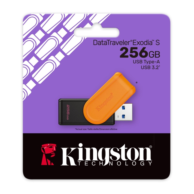 فلاشة USP3.2 256GB Kingston أصلي 