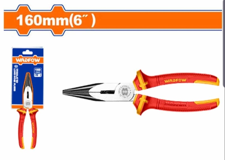 زرادية بوز طويل مستقيم عازل للكهرباء 8"(heavy duty) WPL2938 WADFOW 