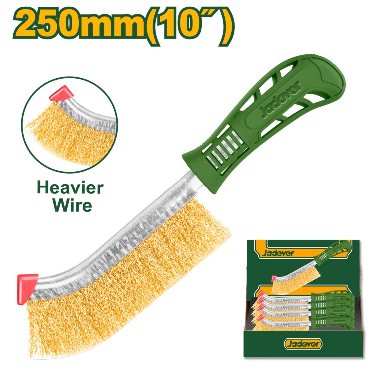 فرشاية سلك نحاس 10" Jadever (JDBH1101)