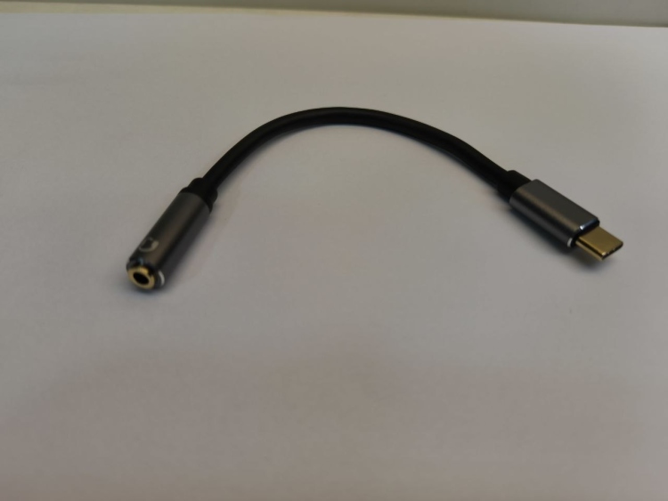 تحويلة TYPE -C TO  3.5mm Female 