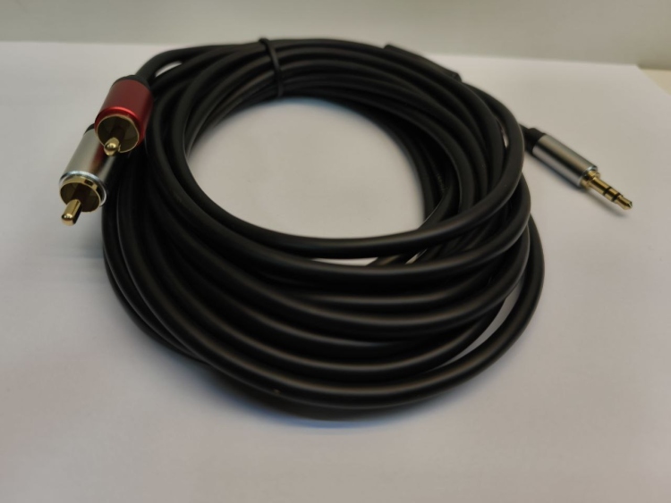 وصلة 3.5m to 2RCA M/M 5M