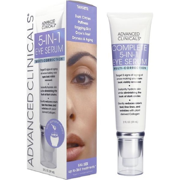  Advanced Clinicals, Complete 5 in 1 Eye Serum