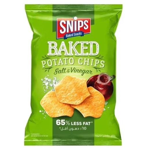 سنيبس شيبس ملح وخل 35غم