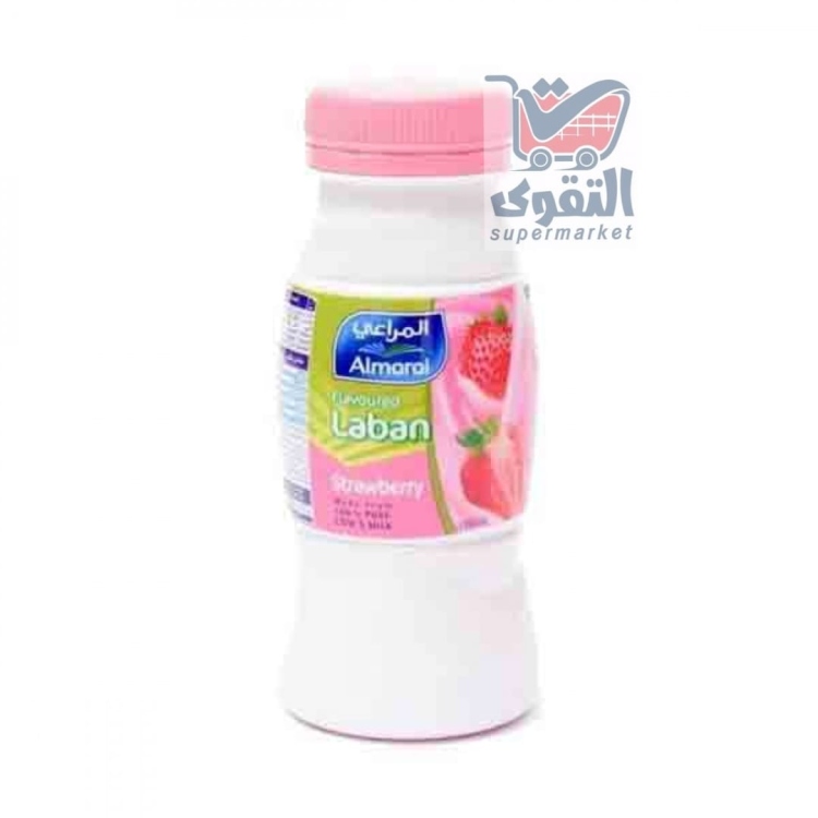 المراعي لبن شراب فراولة 180مل