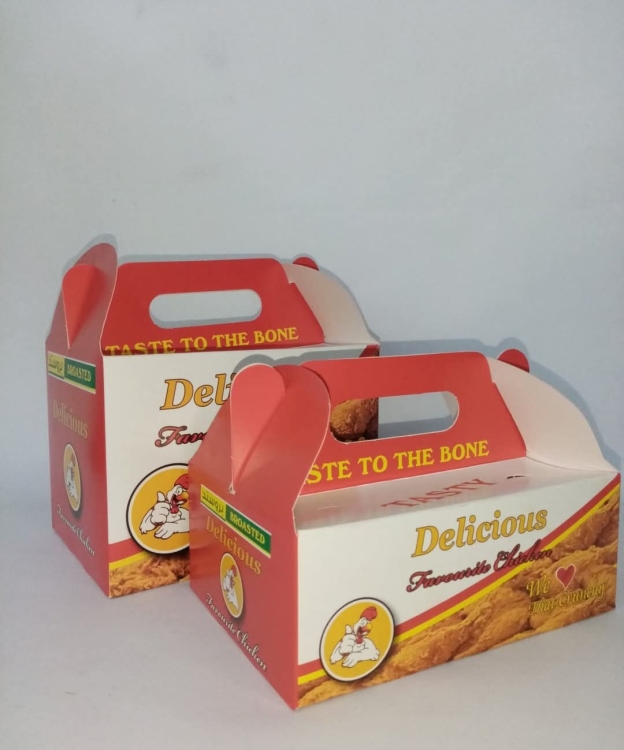 علب بروستد سعه 4 قطع 