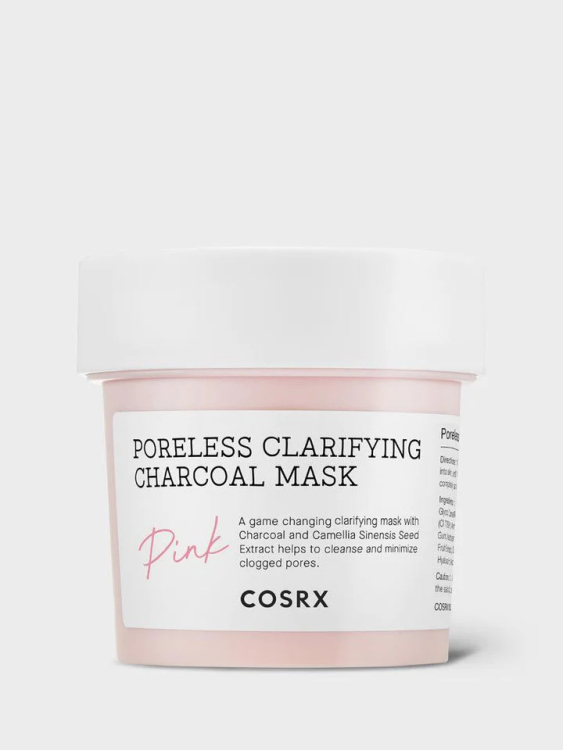Cosrx, Poreless Clarifying Charcoal Mask Pink 