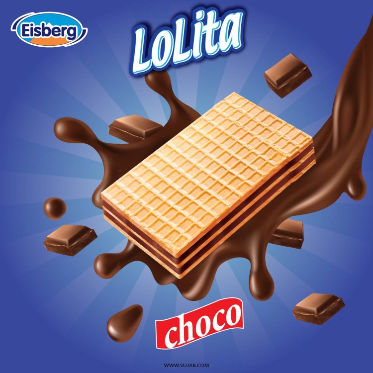 ويفر لوليتا محشي شوكولاتة 25غم