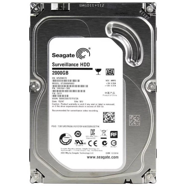 2TB Seagate Hard Drive 3.5