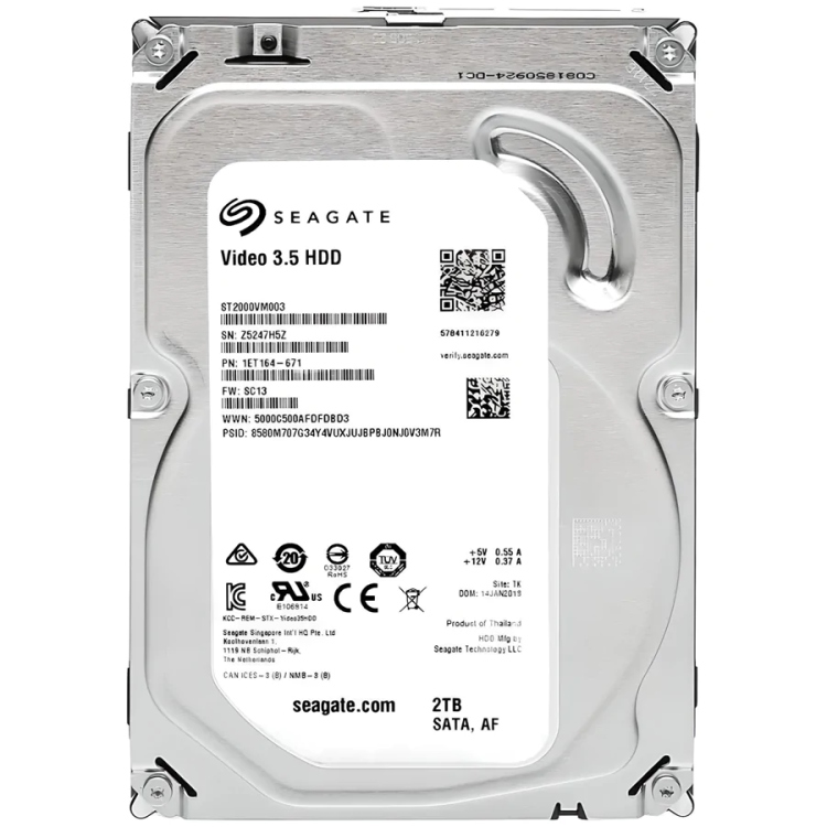 3TB Seagate Hard Drive  3.5 Inch 