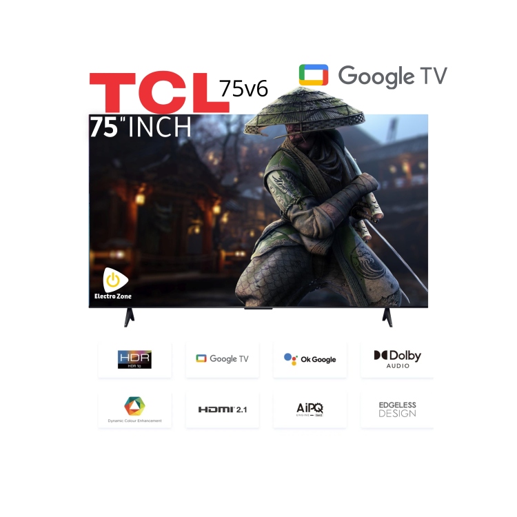 شاشة TCL الذكية 75 بوصة