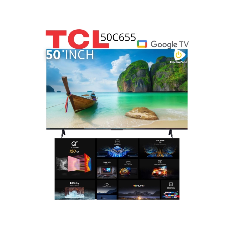 شاشة TCL الذكية 50 بوصة