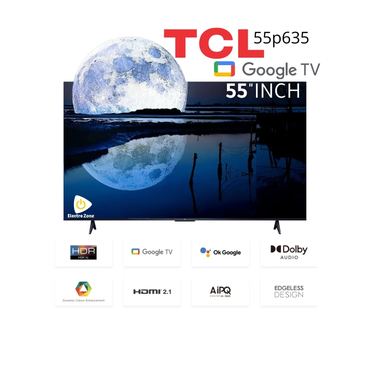 شاشة TCL الذكية 55 بوصة