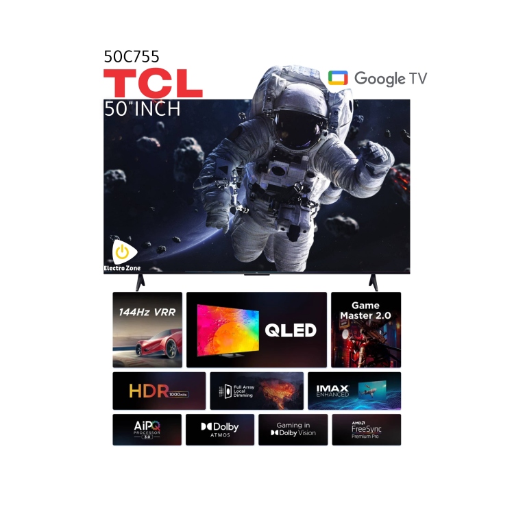 شاشة TCL الذكية 50 بوصة