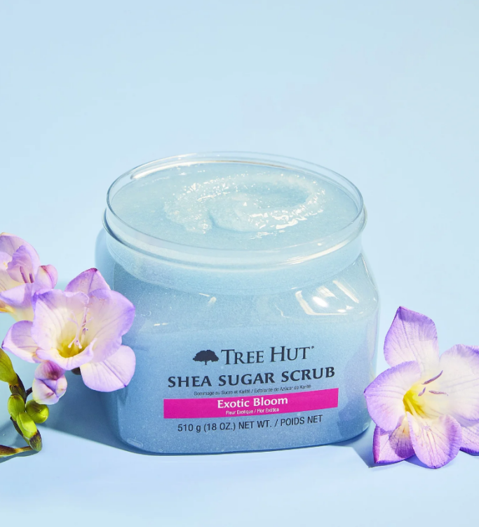 Tree Hut, Exotic Bloom Shea Sugar Scrub