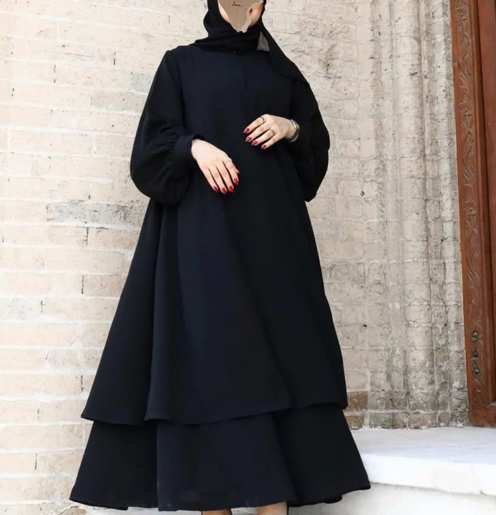 عباية كلوش سادة 