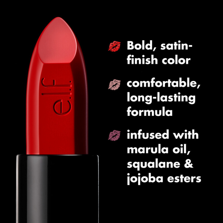 Elf, O FACE Satin Lipstick 