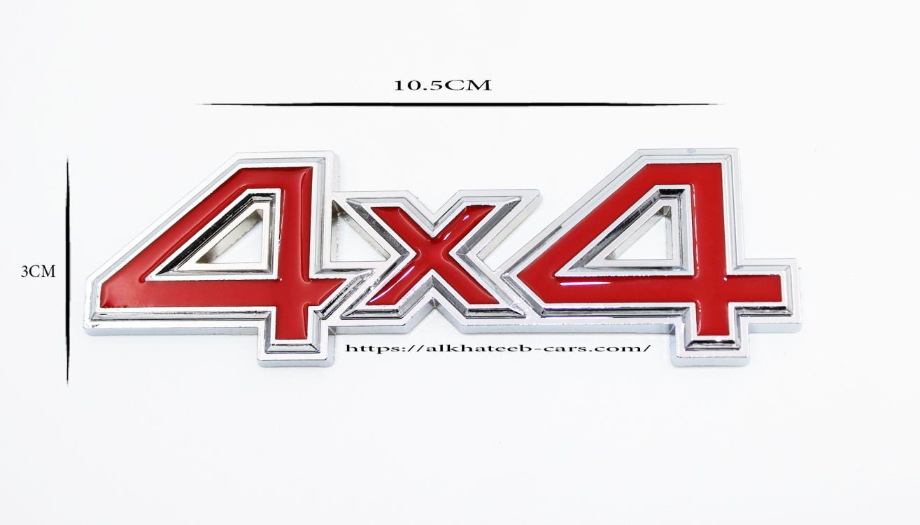 استيكر 4x4