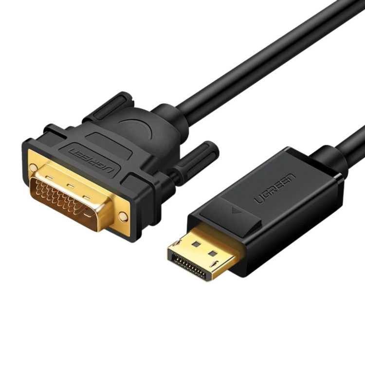 UGREEN DP103 10243 DP MALE TO DVI(24+1) MALE CABLE 1.5M