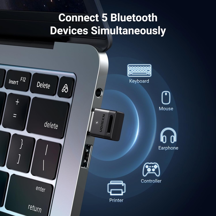 UGREEN BLUETOOTH 5.3 USB ADAPTER CM591 90225