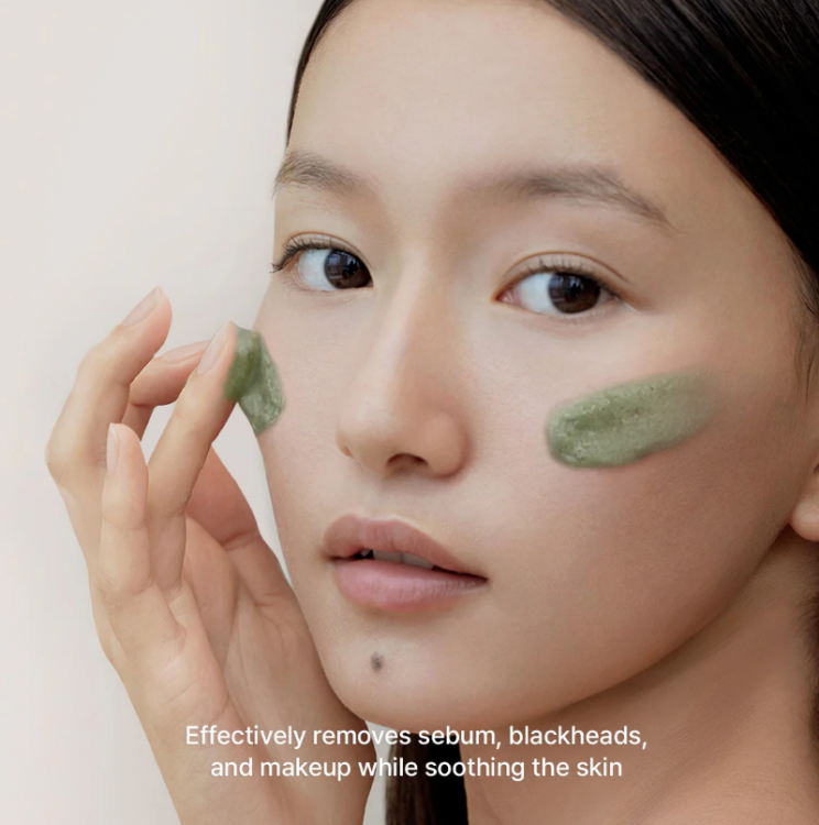 Arencia, Green Tea + LHA Deep Pore Rice Cake Cleanser