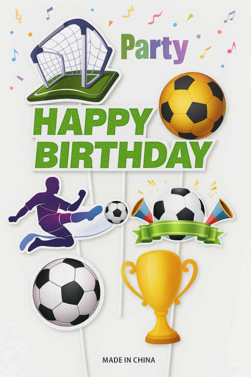 تغريسه كيك كرتون كره قدم 