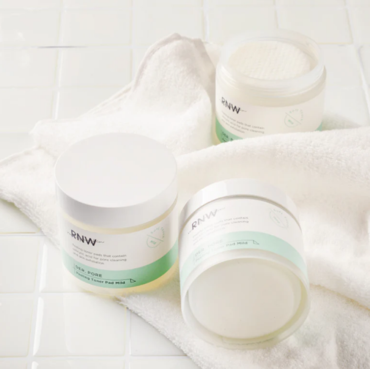 RNW, DER. PORE Peeling Toner Pad Mild