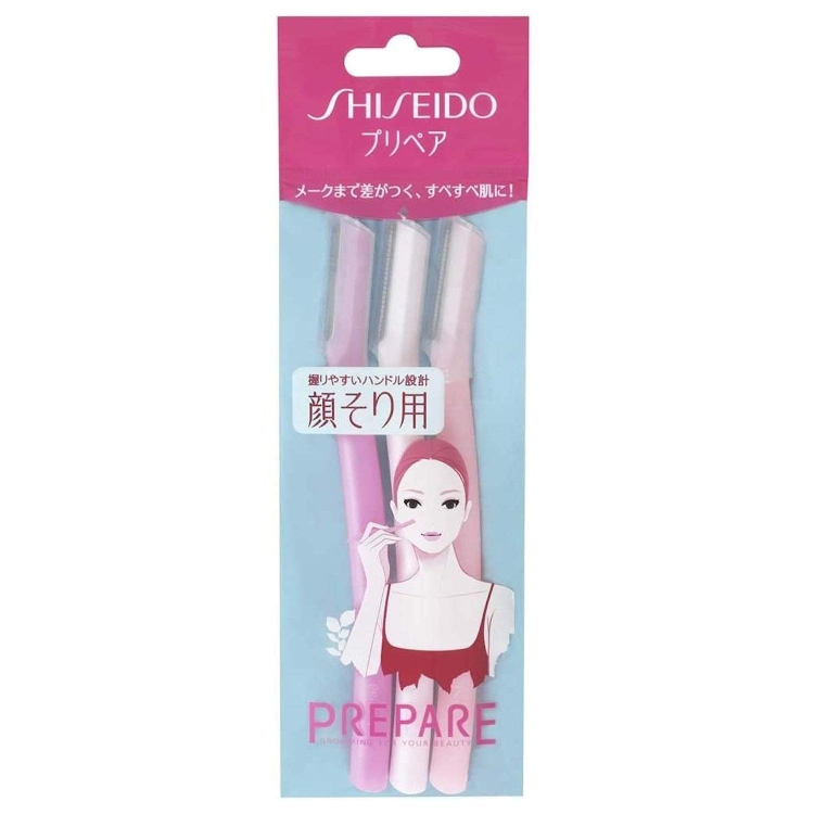 Shiseido, Prepare Face Razor (3 pieces)