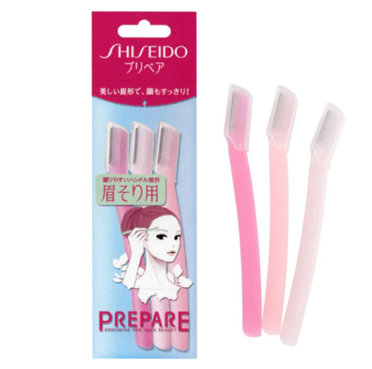 Shiseido, Prepare Eyebrow Razor (3 pieces)