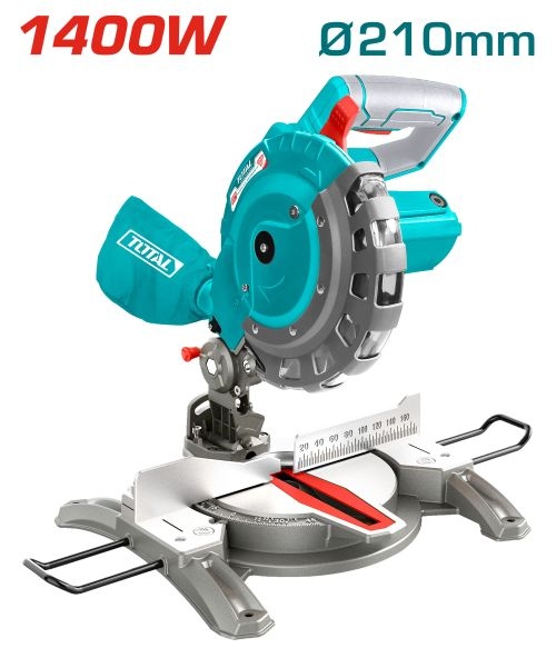 Total TS42142107 منشار ذيل 8 انش 1400 واط 