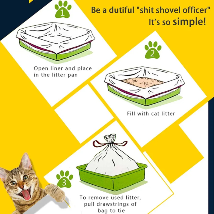 اكياس لتنظيف اللتر بوكس 