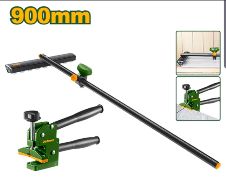 Jadever JDTRK1501 مقص بلاط وزجاج مع مسطرة وزرادية