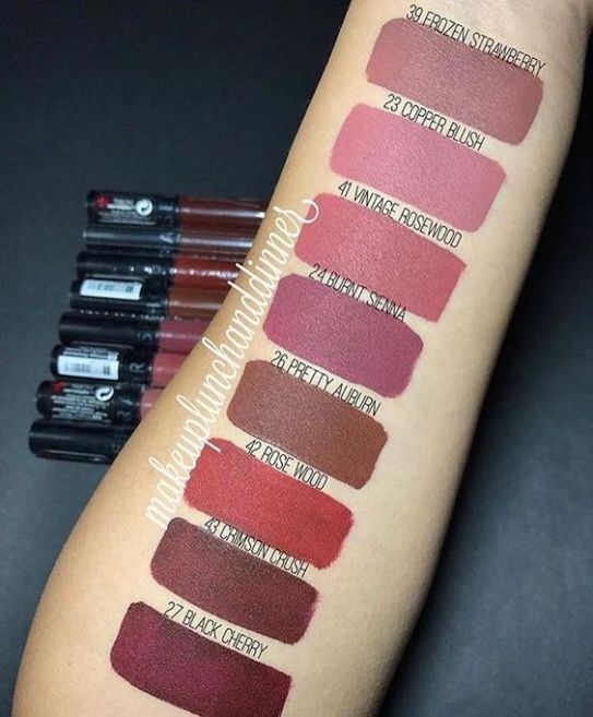 SEPHORA COLLECTION, Cream Lip Stain Liquid Lipstick سيفورا، احمر شفاه مطفي كريمي و ناعم 
