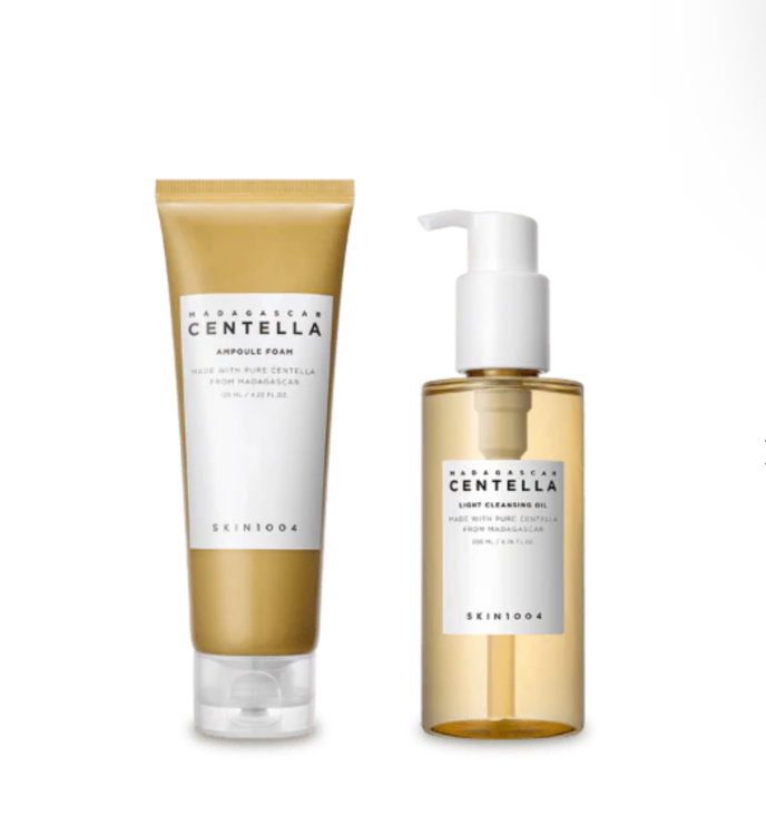‏SKIN1004، Madagascar Centella Double Cleansing Duo Set