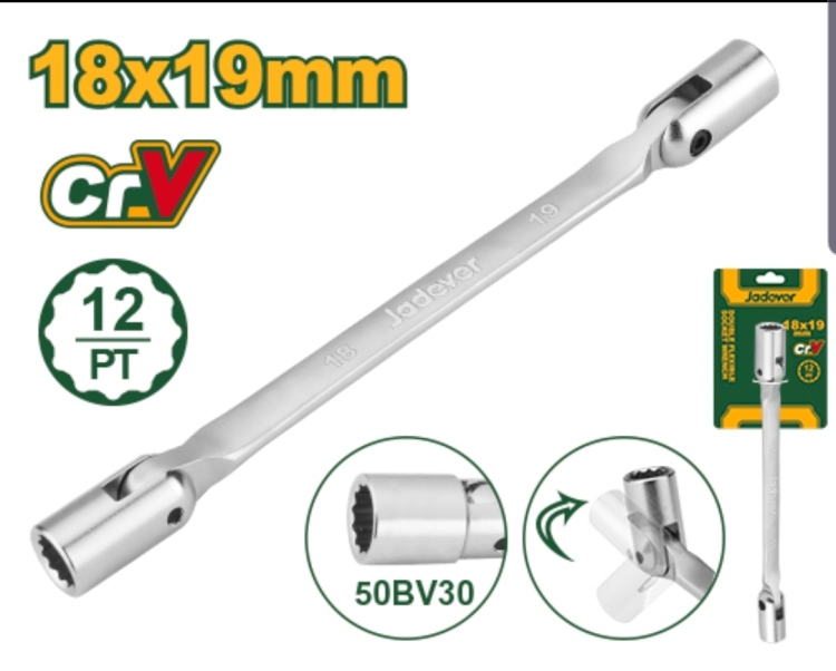 Jadever JDTH2E06 مفتاح بوكس 18*19 ملم