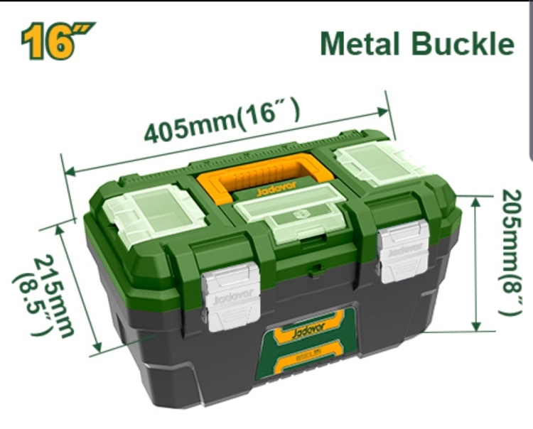 Jadever JDTB3316 صندوق عده بلاستيك 16 انش 