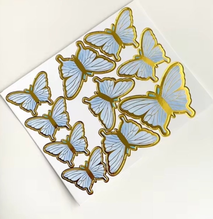 فراش ديكور كيك ازرق 