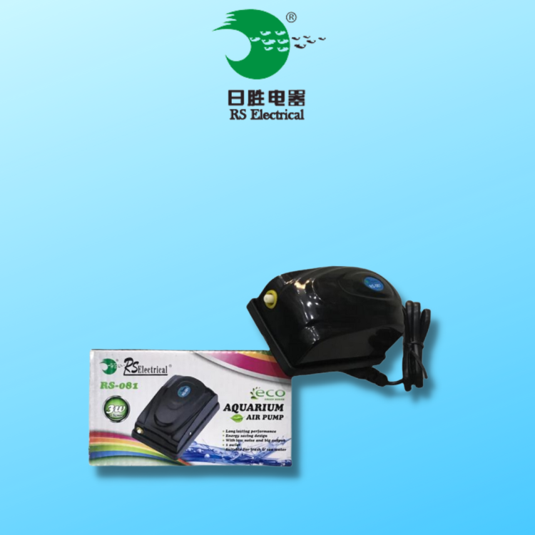 مضخة هواء لحوض الاسماك RS-081