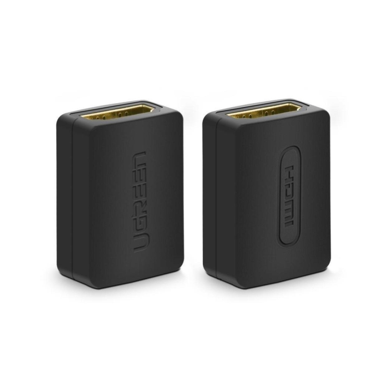 UGREEN HDMI FEMALE TO FEMALE ADAPTER
(BLACK)-UGREEN-20107