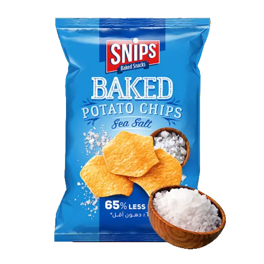 سنيبس شيبس ملح 120غم