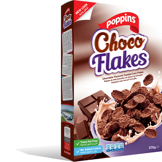 بوبنز كورن فلكس رقائق شوكولاتة180غ