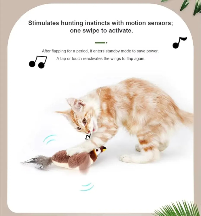 لعبة العصفور شحن مع صوت 