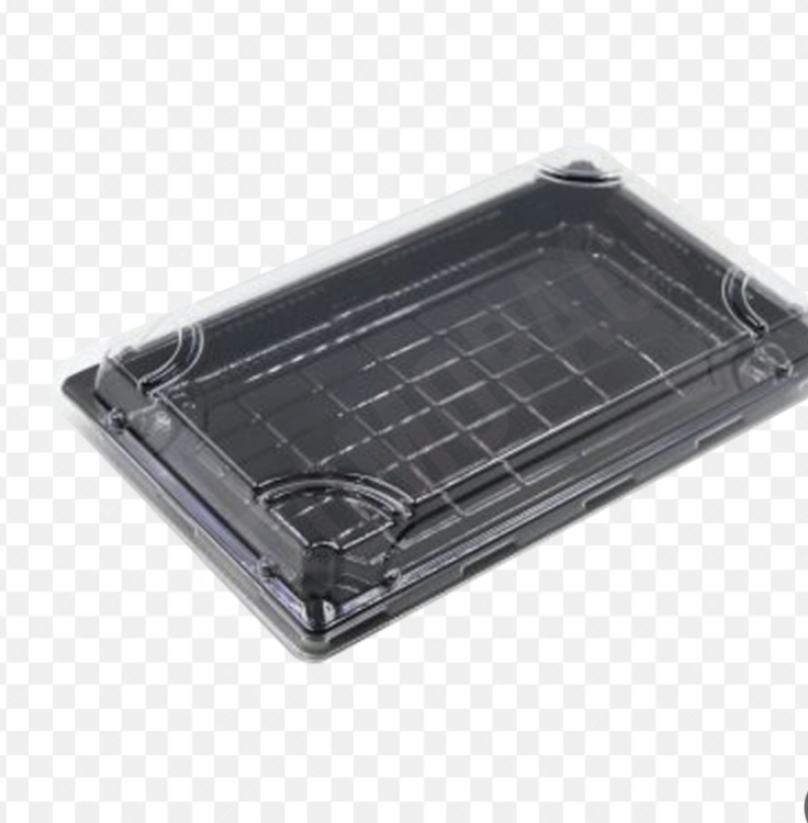 علب سوشي اسود قياس 13×22