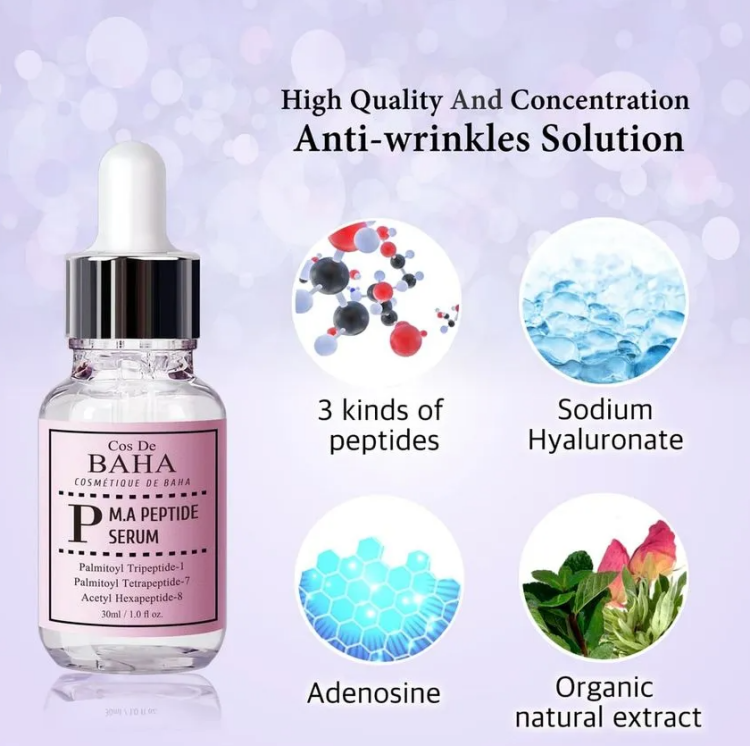 Cos De BAHA, P M.A Peptide Serum