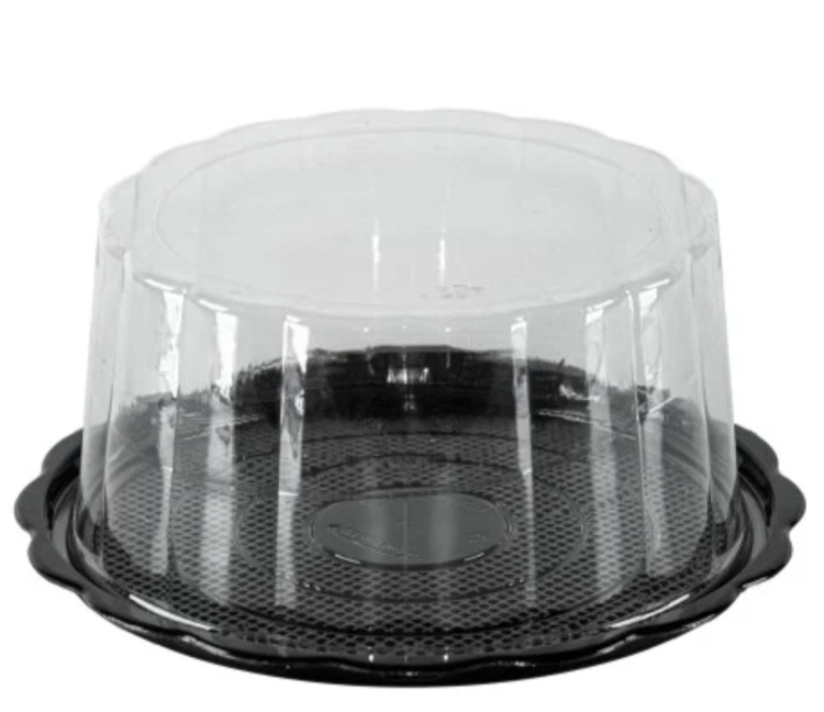 علبه كيك شفاف قطر 20 ارتفاع 10