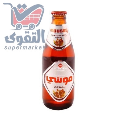 موسي شراب الشعير بنكهة الرمان 330 مل