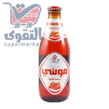 موسي شراب الشعير بنكهة الفراولة 330 مل