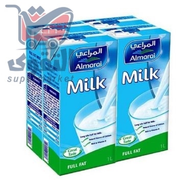 المراعي حليب كامل الدسم 1 لتر *4 حبة