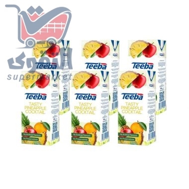 طيبة عصير كوكتيل اناناس235 مل *6